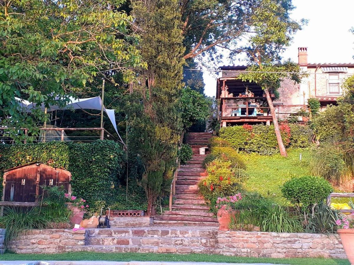 Tuscan Hills Near Florence - Stone House فيتشو المظهر الخارجي الصورة