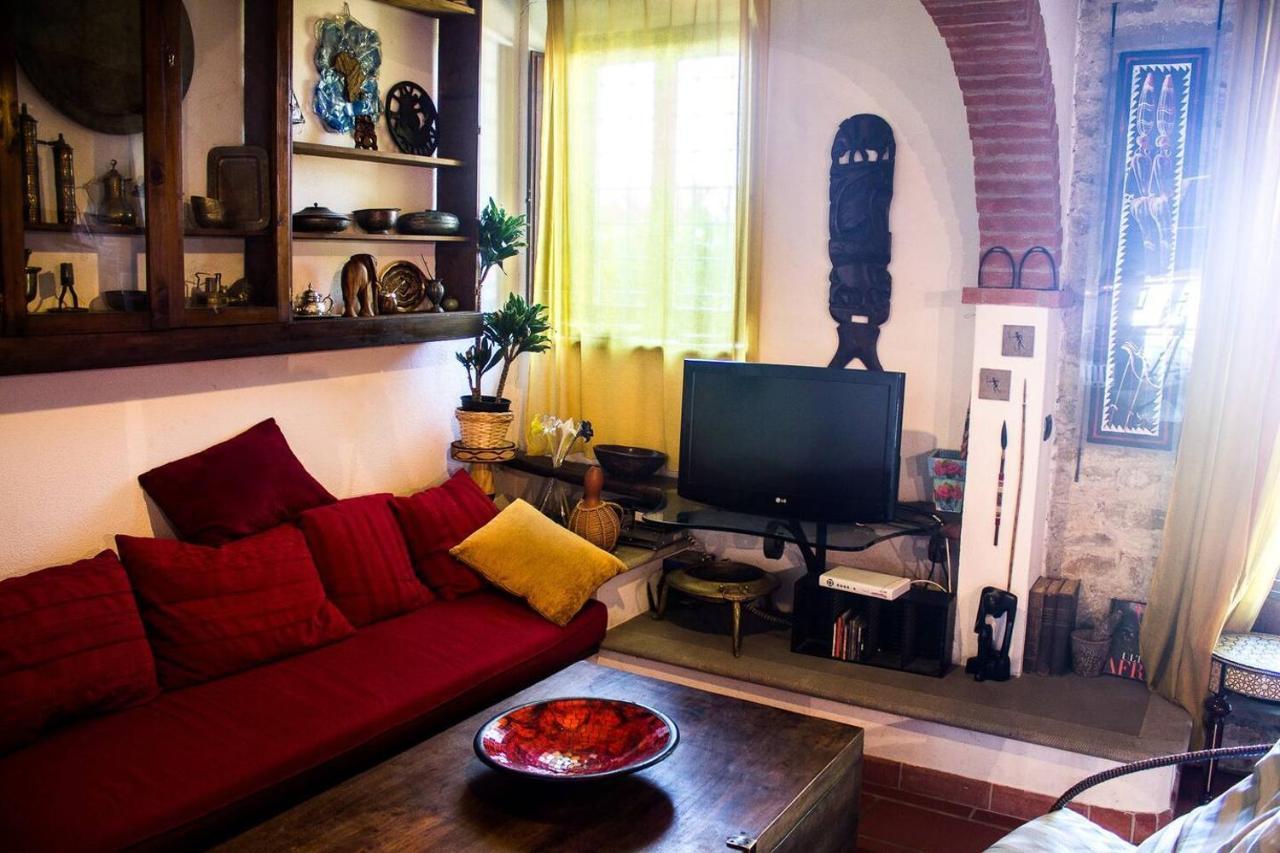 Tuscan Hills Near Florence - Stone House فيتشو المظهر الخارجي الصورة
